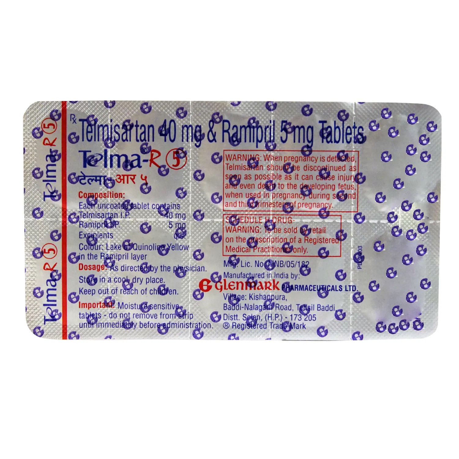 TELMA R 5MG TAB 10`S