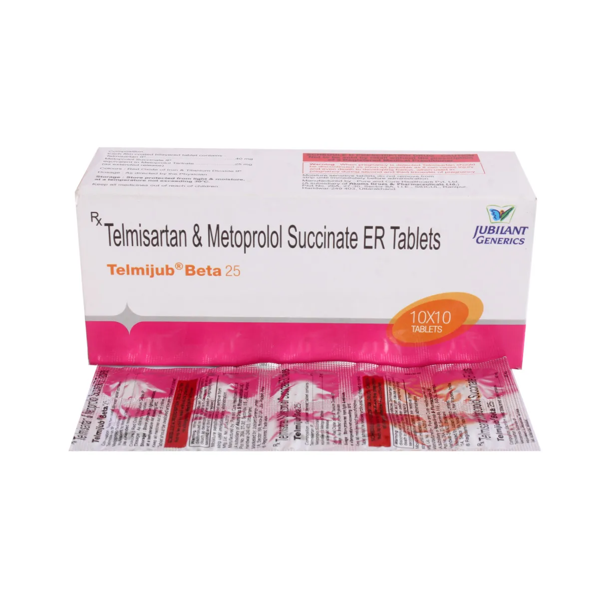 TELMIJUB BETA 25MG TAB