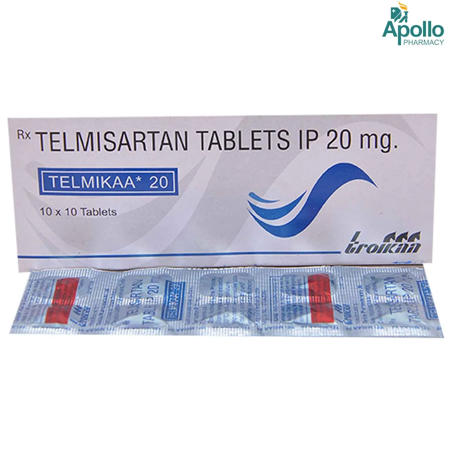 TELMIKAA 20MG 10`S