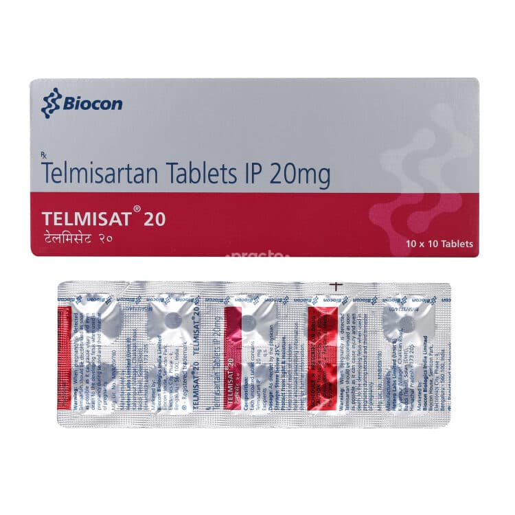 TELMISAT 20MG TAB