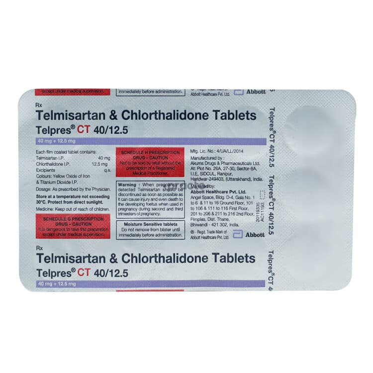 TELPRES CT 40/12.5MG TAB