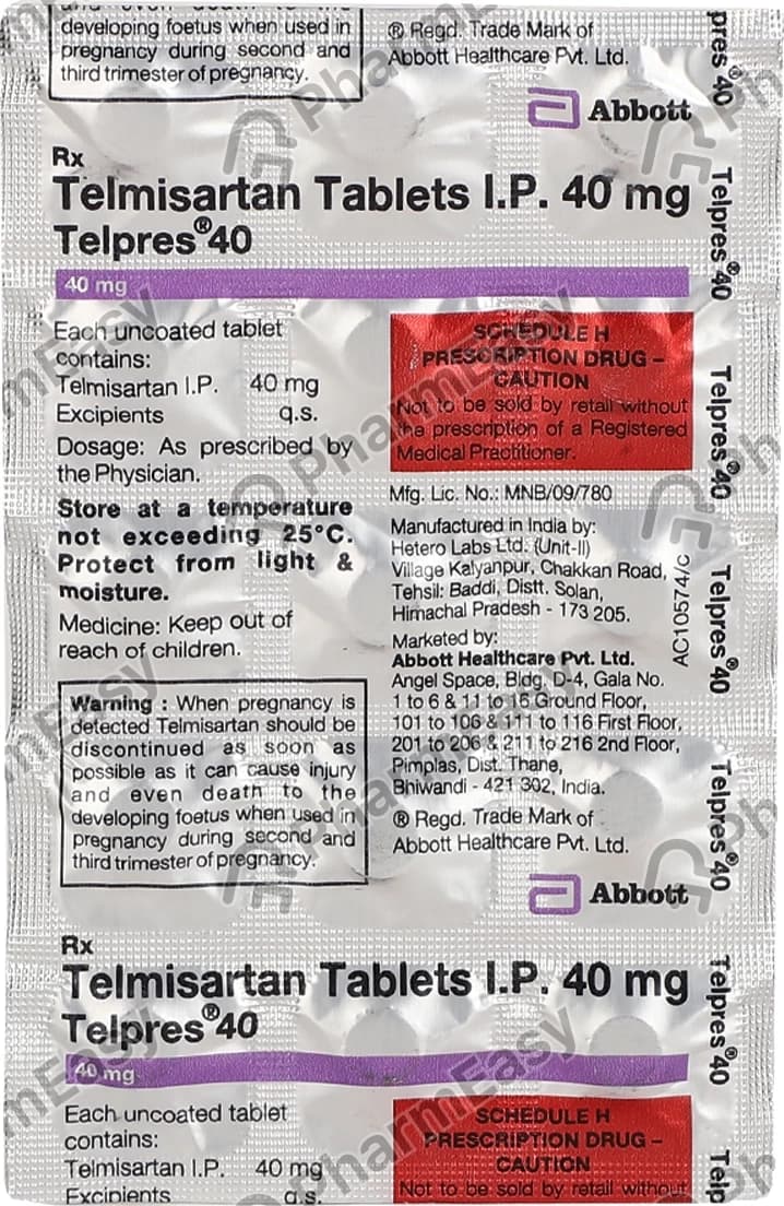 TELPRES LN 40MG TAB