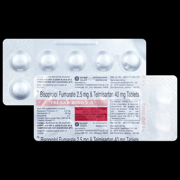 TELSAR BISO 2.5MG TAB 10`S