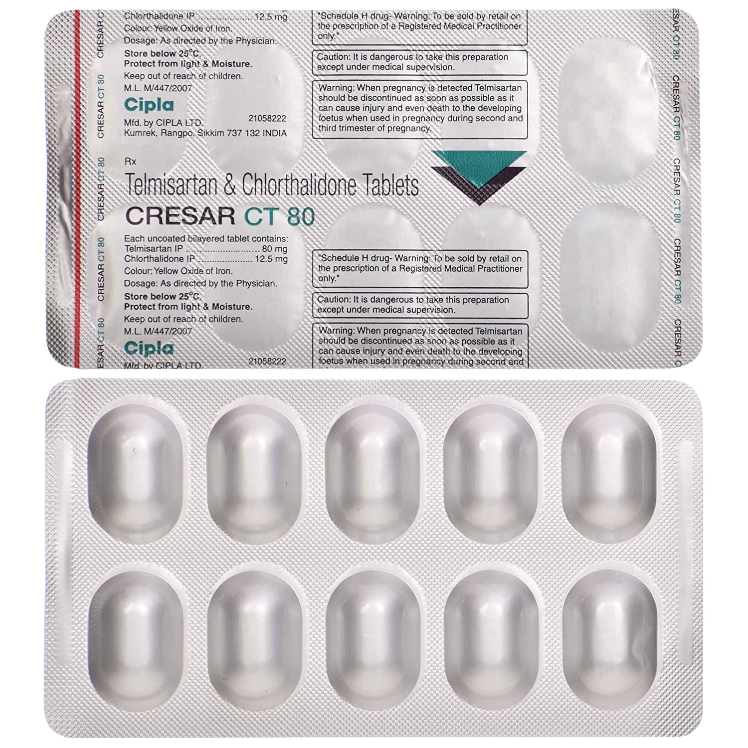 TELTURN CT TAB 10`S