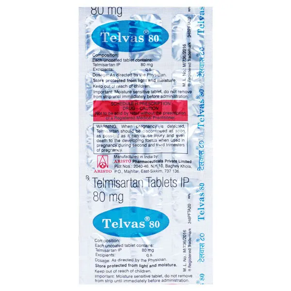 TELVAS-80 TAB 15`S
