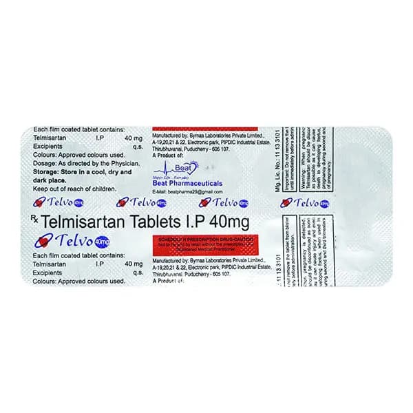 TELVO 40MG TAB