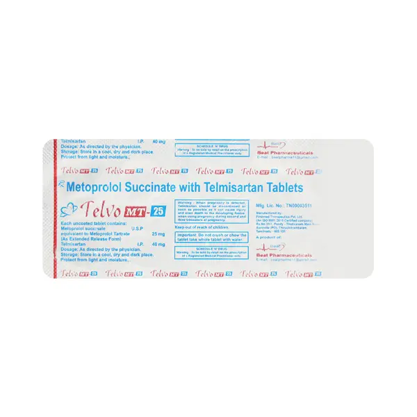 TELVO MT 25MG TAB