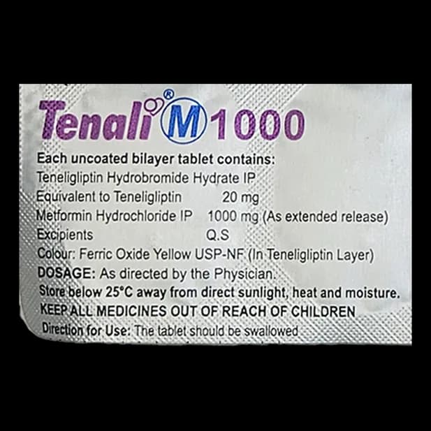 TENALI M 1000MG TAB