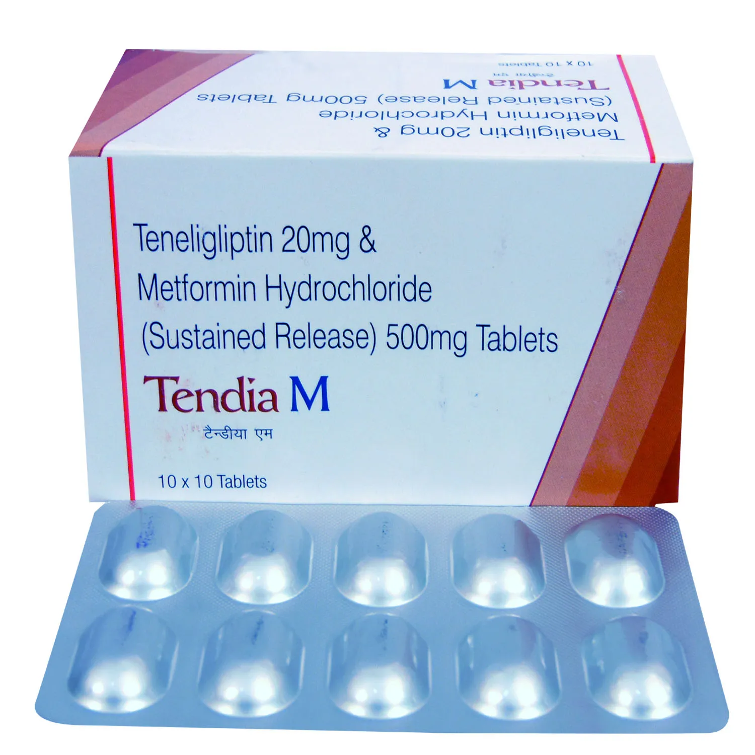 TENDIA MP 1000MG TAB 10`S