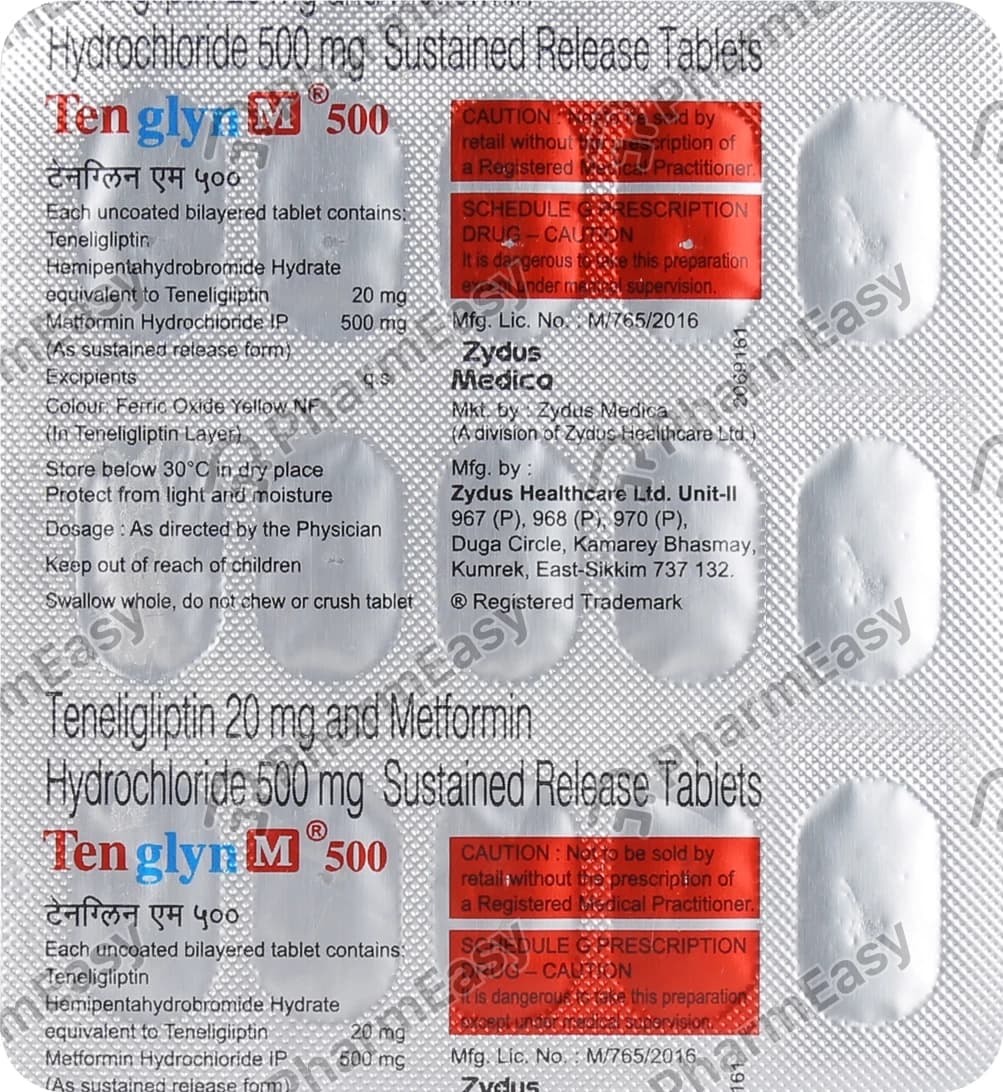 TENGLYN M 500MG TAB