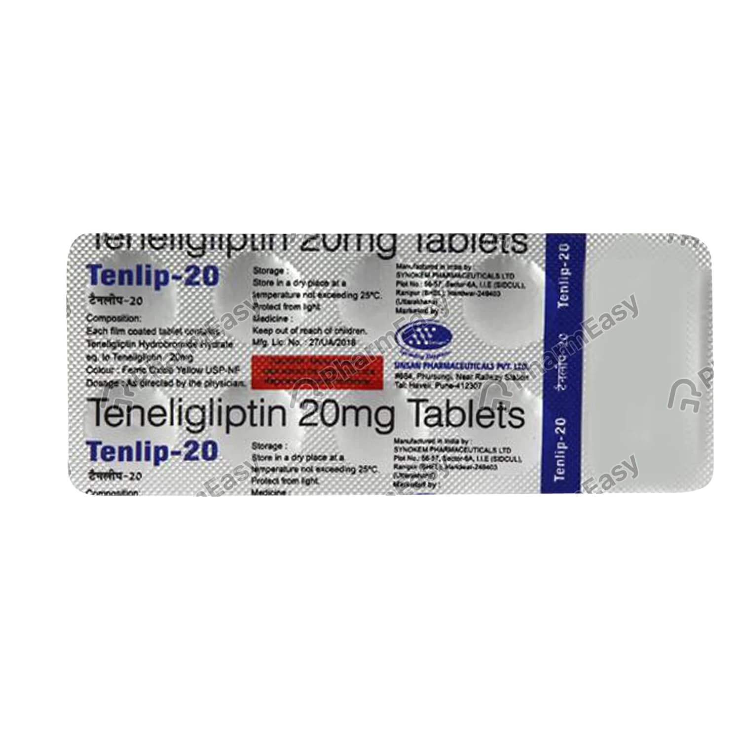 TENLIP 20 TAB