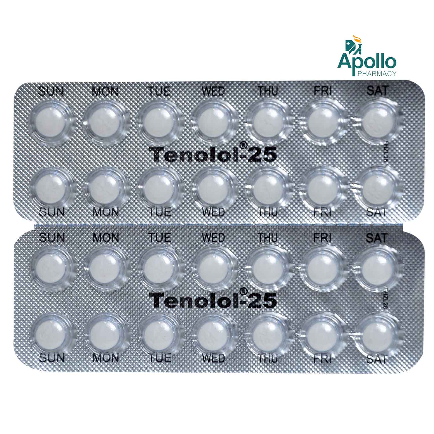 TENOLOL 25MG TAB 14`S