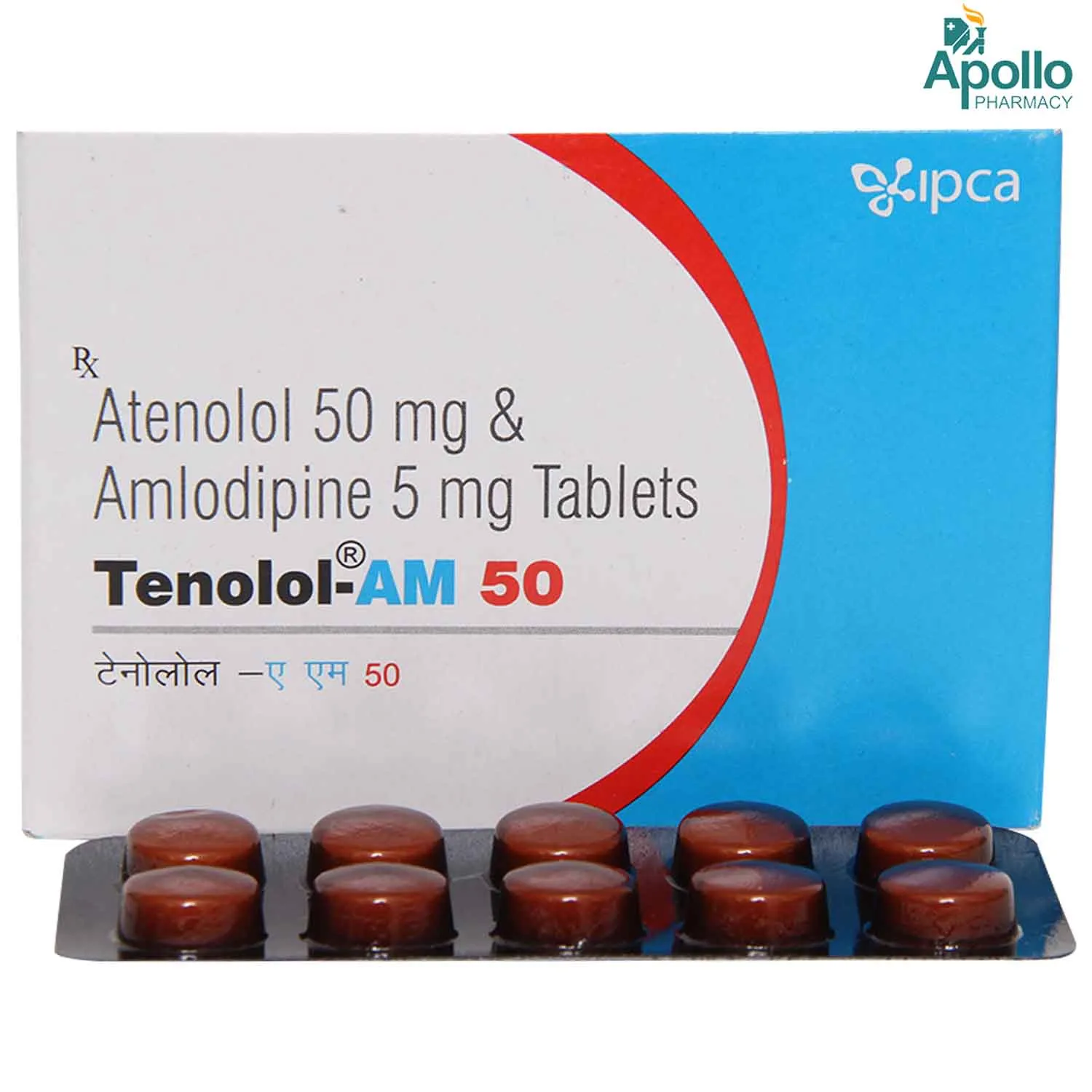 TENOLOL-AM 50TAB 10`S