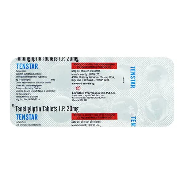 TENSTAR 20MG TAB