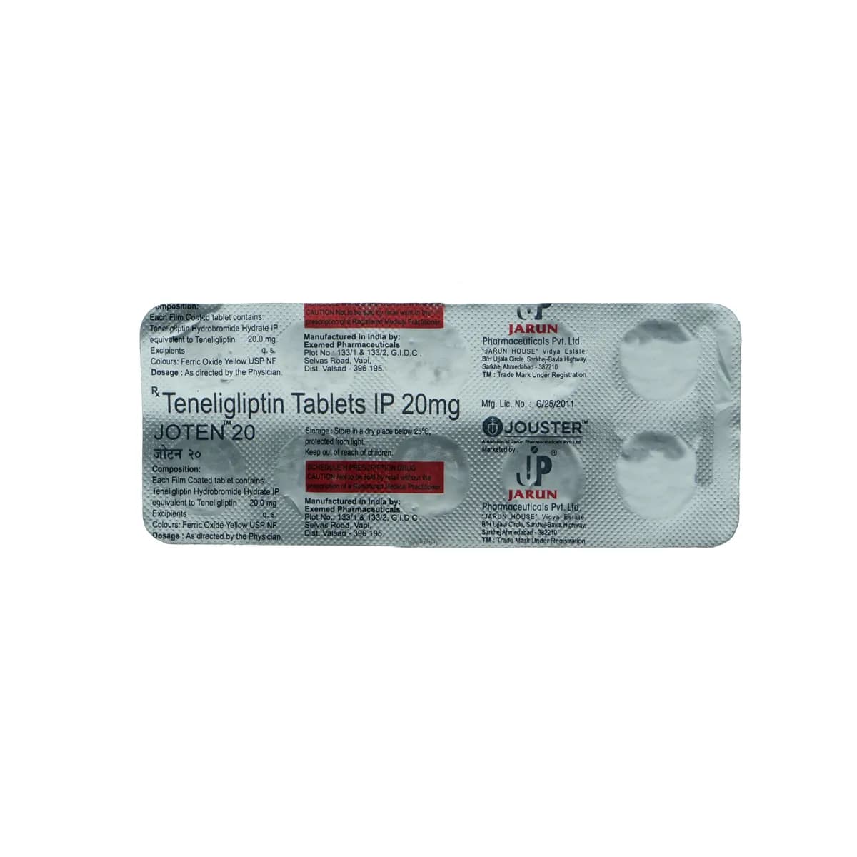TENXTIN 20MG TAB 10`S