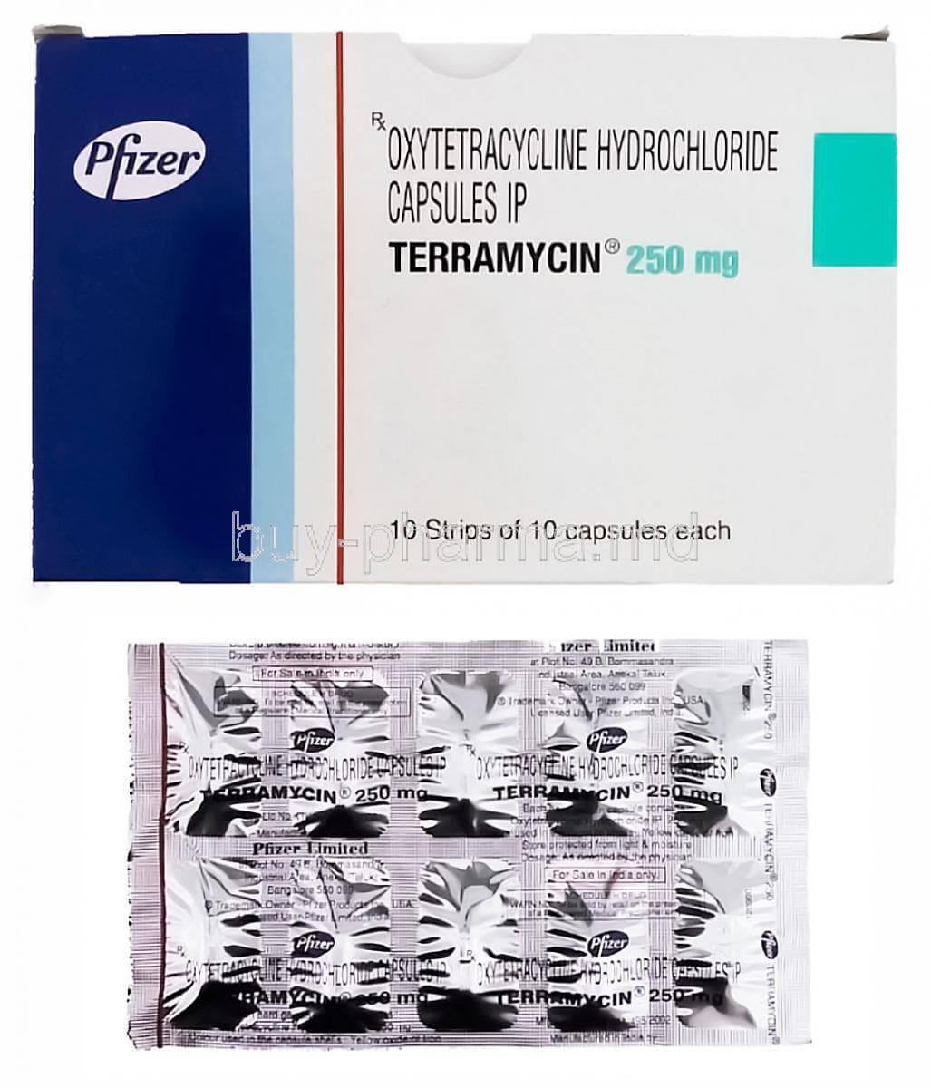TERRAMYCIN 500MG CAP