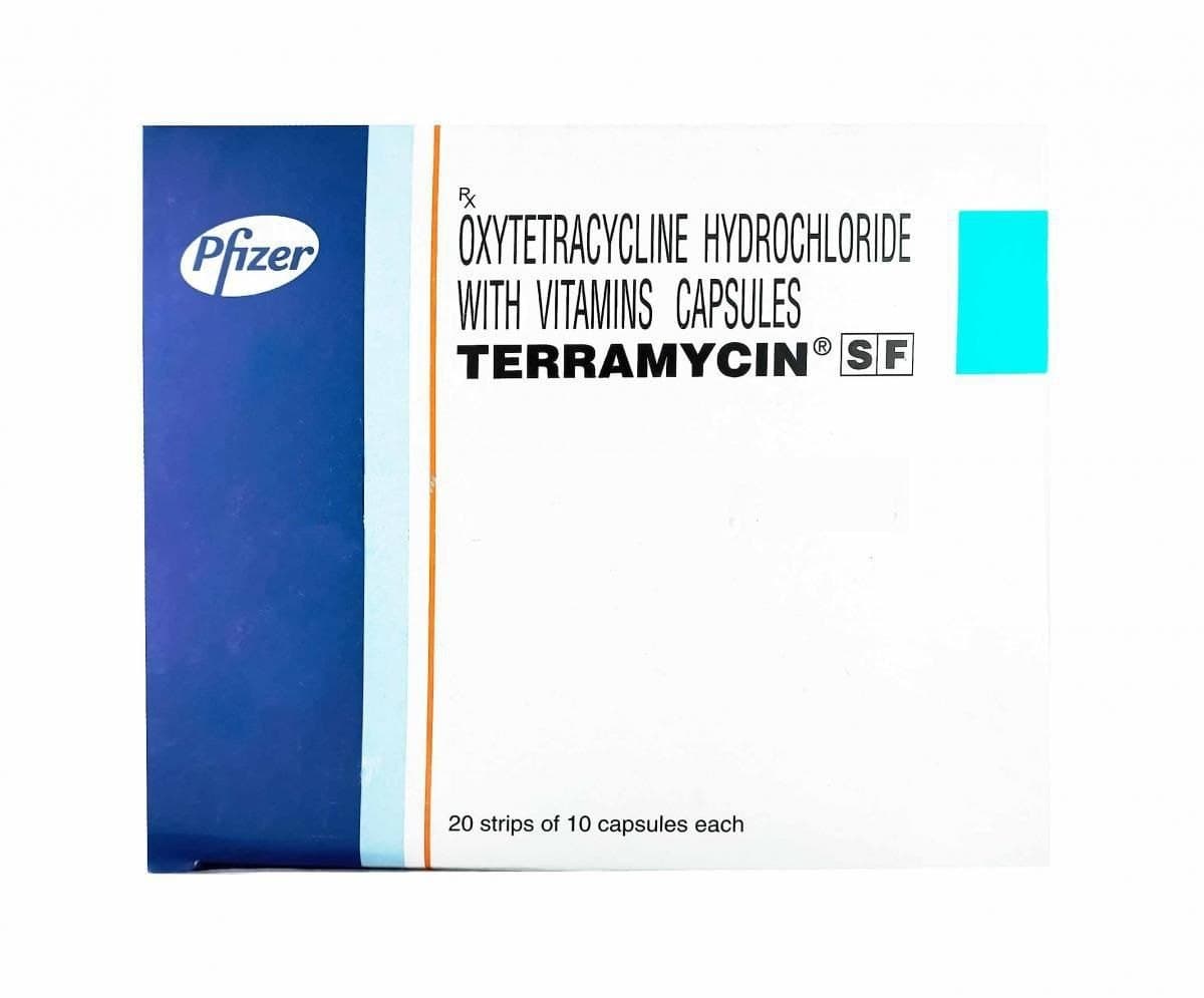 TERRAMYCIN SF CAP 10`s
