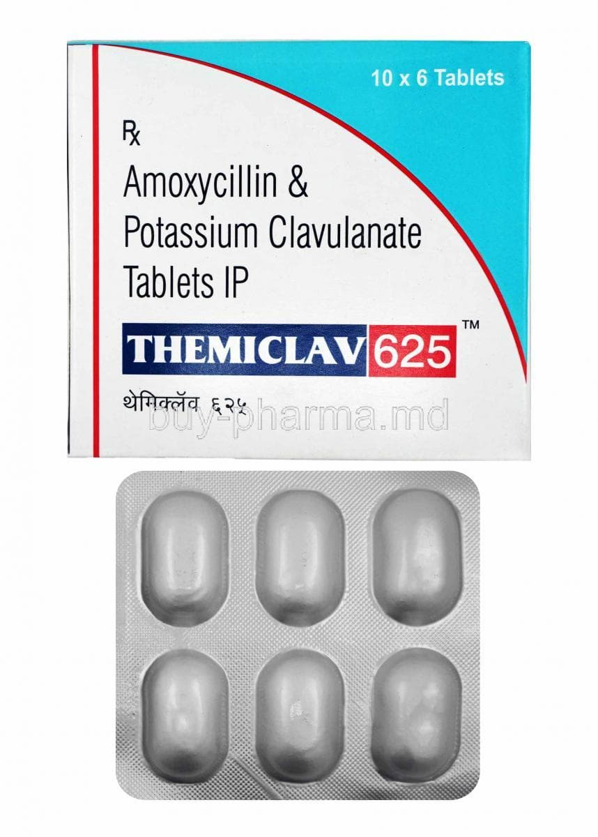 THEMICLAV 1000MG TAB