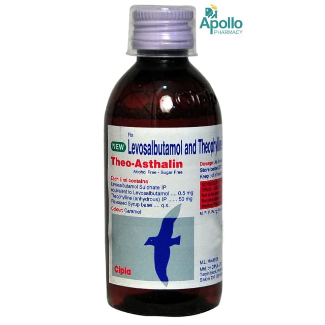 Theo Asthalin Syrup 100 Ml New