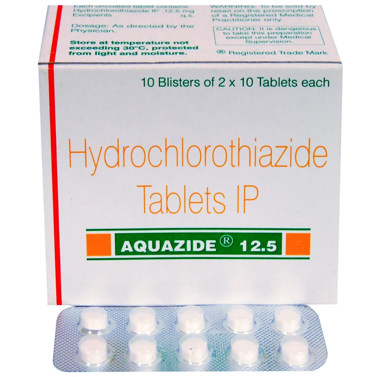 THIAZIDE 12.5MG 10`S