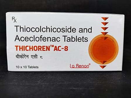 THICHOREN AC 8MG TAB