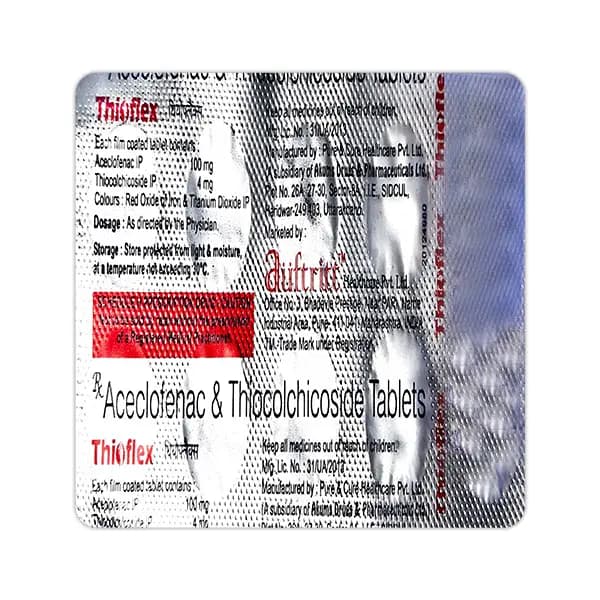 THIOFLEX -A 8MG TAB