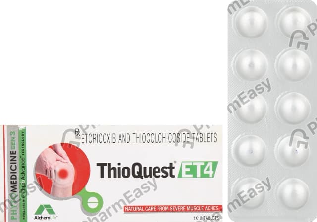 THIOQUEST-ET 4MG TAB