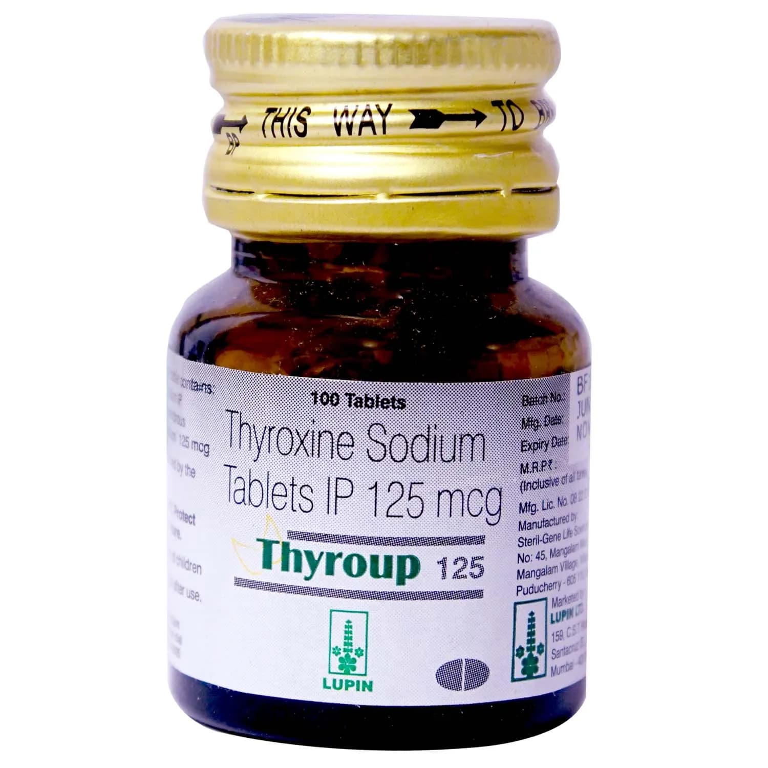 THYROUP 125MCG TAB