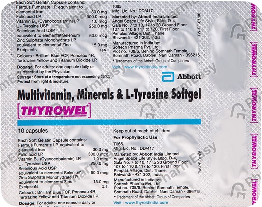 THYROWEL PLUS TAB