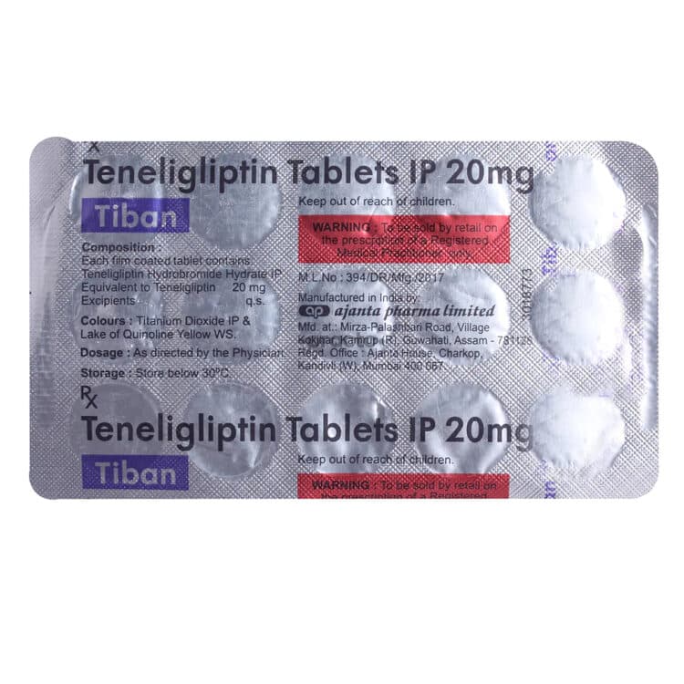 TIBAN 20MG TAB