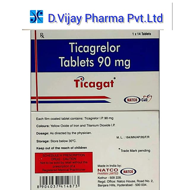 TICAGAT 90MG TAB