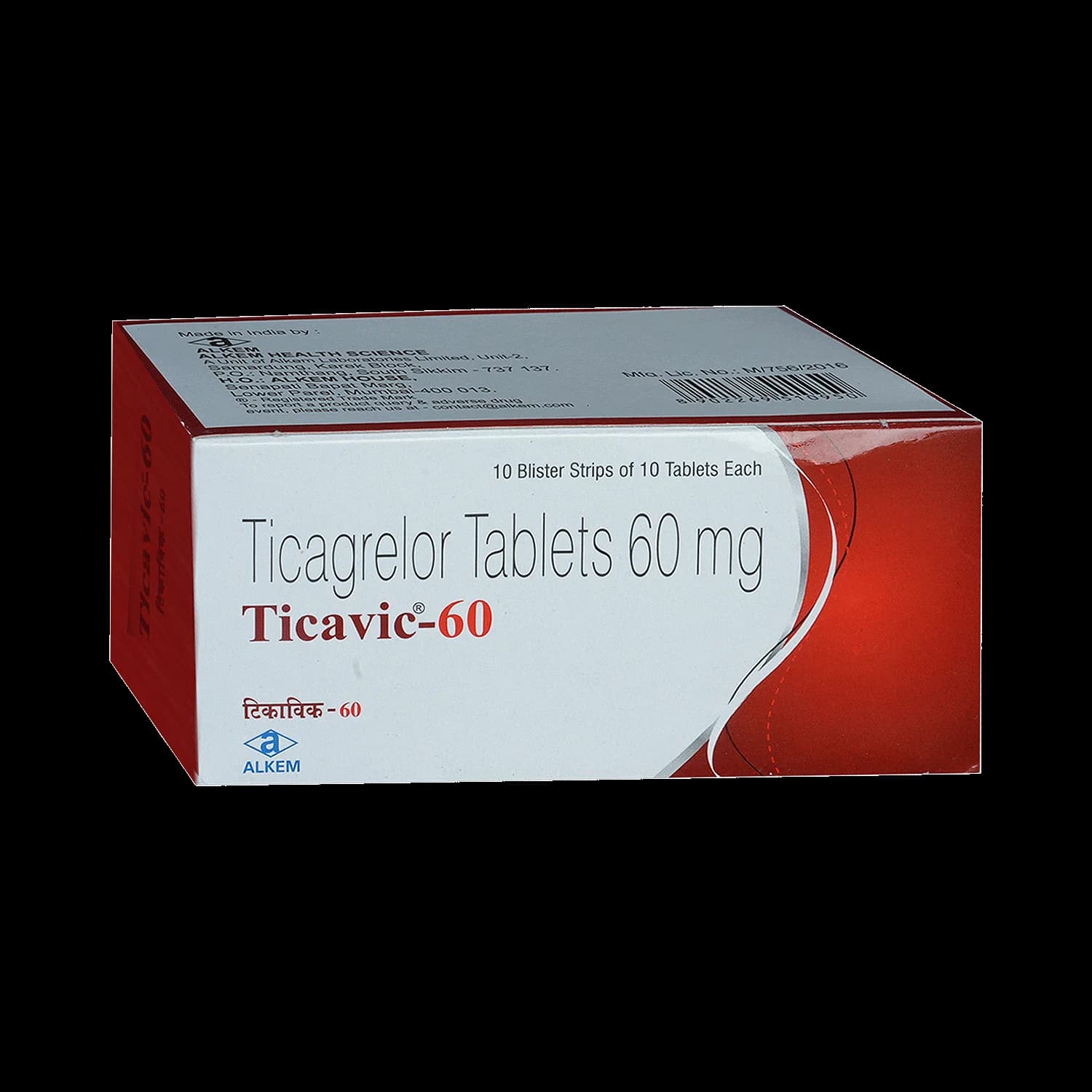 TICAVIC 60MG TAB