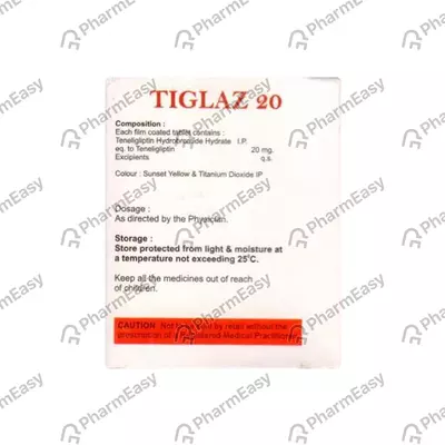 TIGLAZ 20MG TAB