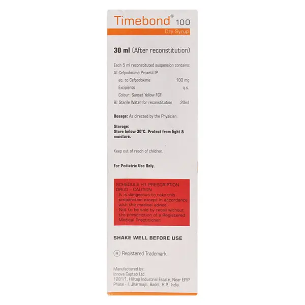 TIMEBOND 100 DRY SYRUP