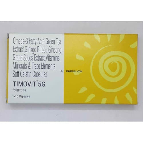 TIMOVIT 5G SOFTGEL CAPS