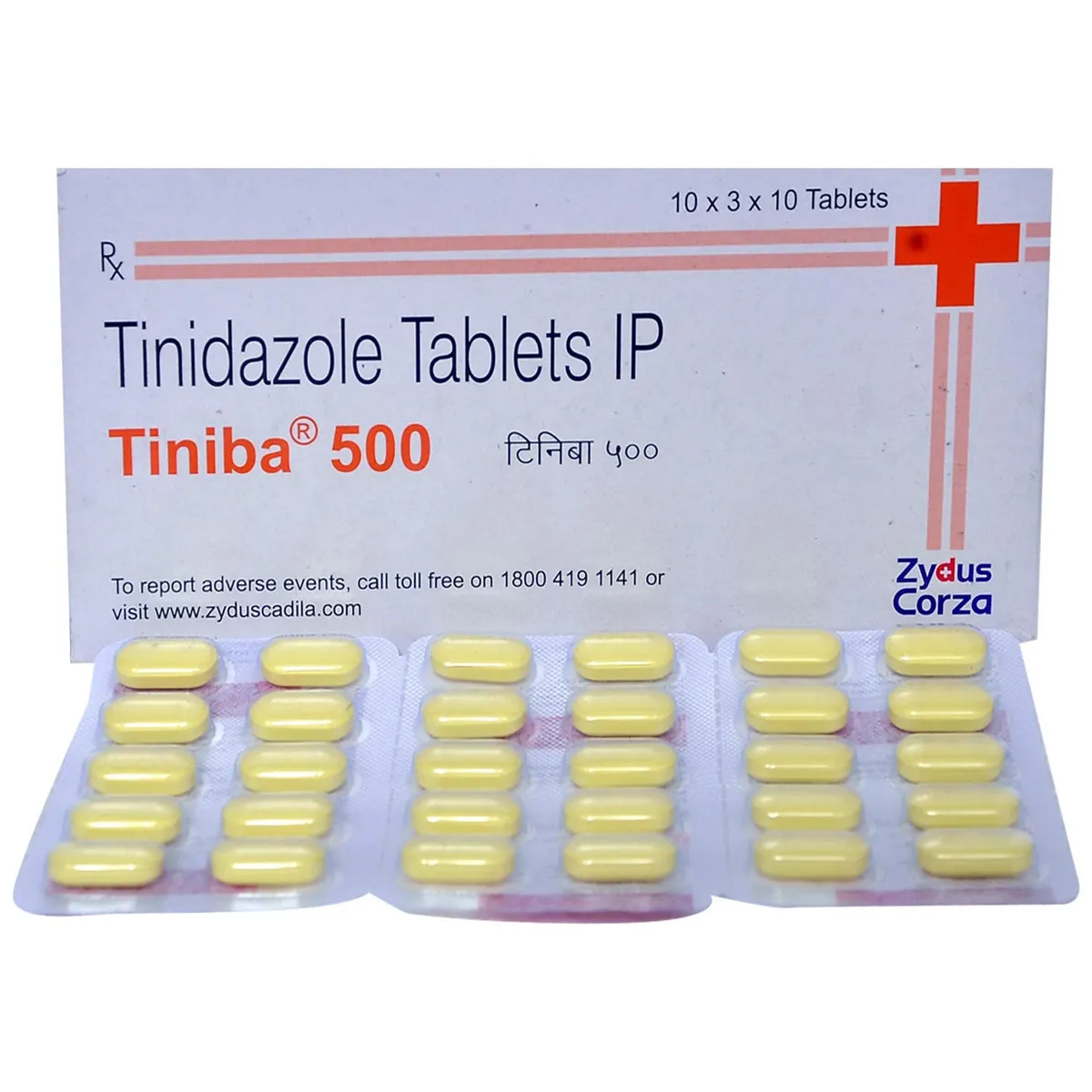 TINIBA 500MG TAB 10`S
