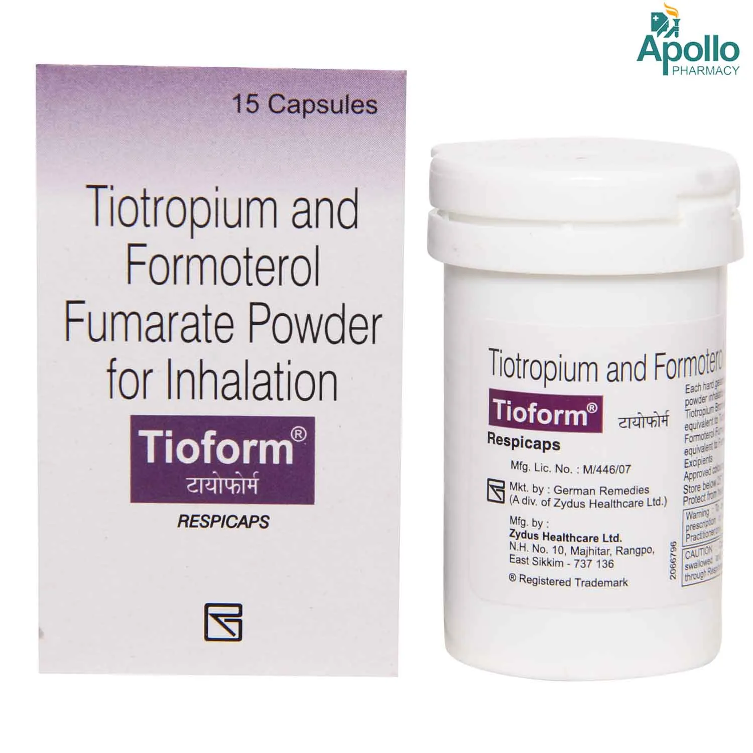 TIOFORM RESPICAPS