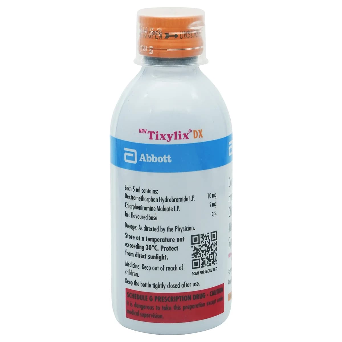 TIXYLIX- DX SYRUP 100ML