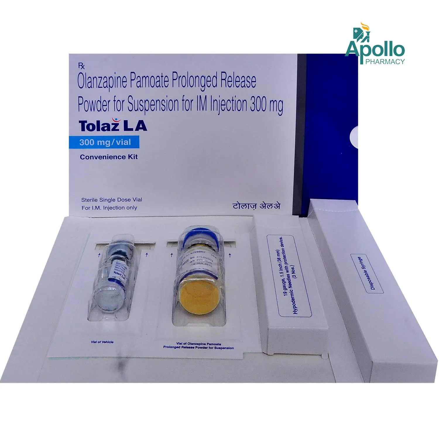 TOLAZ LA 300MG INJ