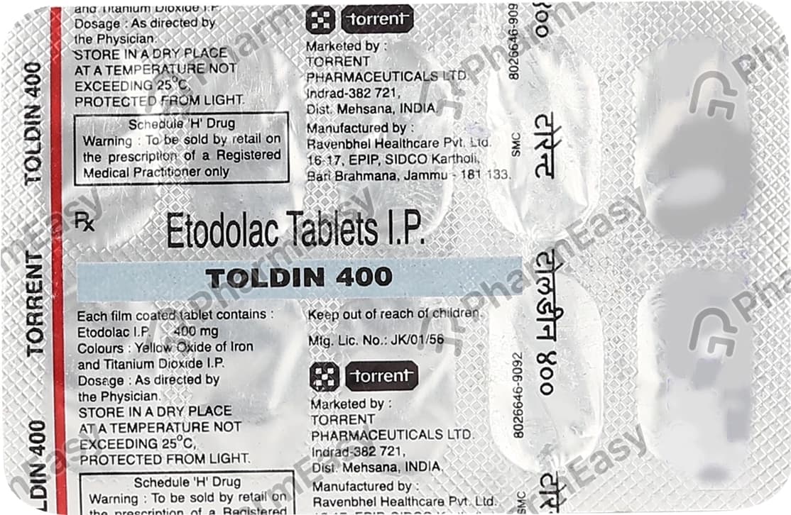 TOLDIN 400 TAB