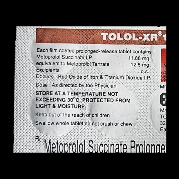 TOLOL-XR 12.5MG TAB