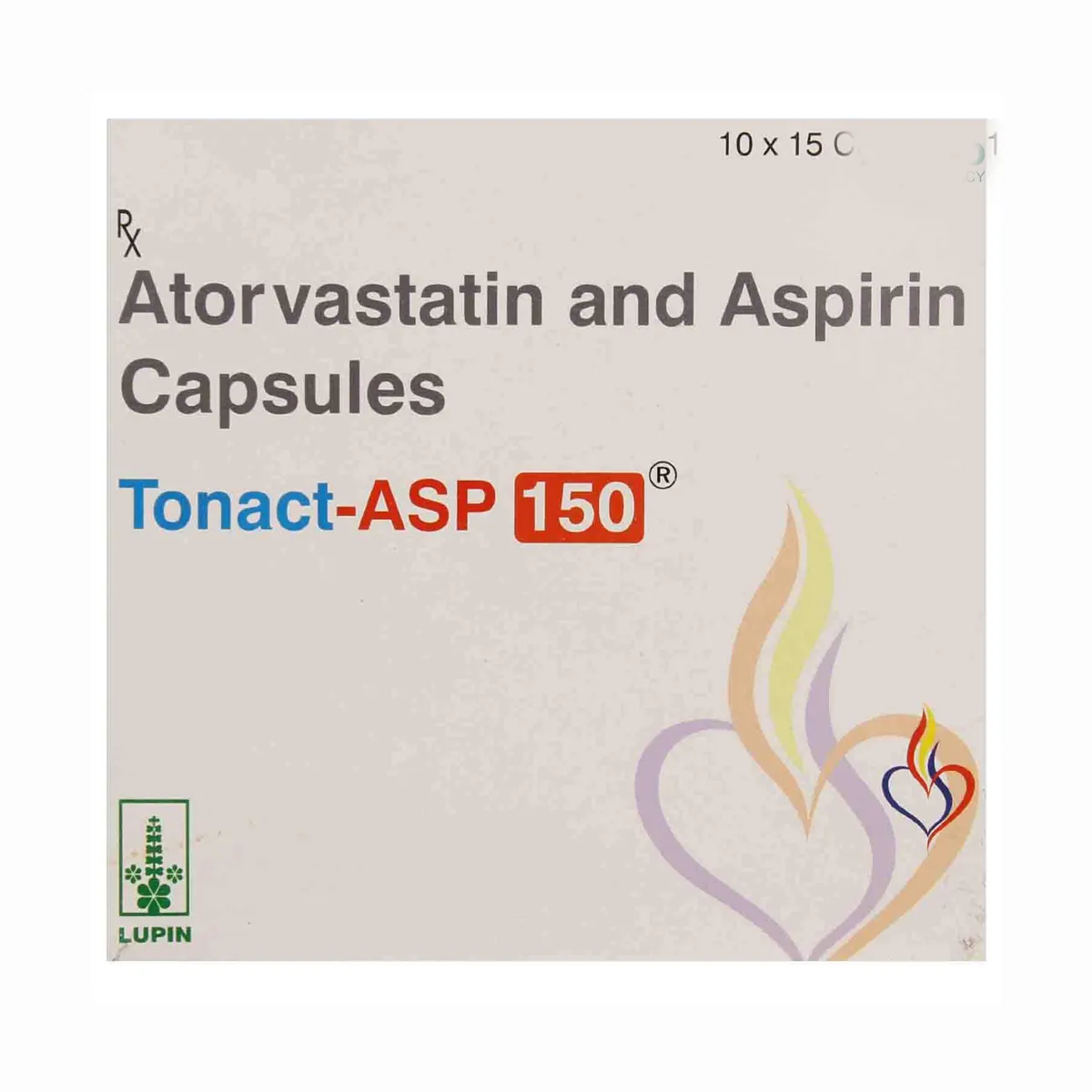 TONACT ASP 150MG CAPS