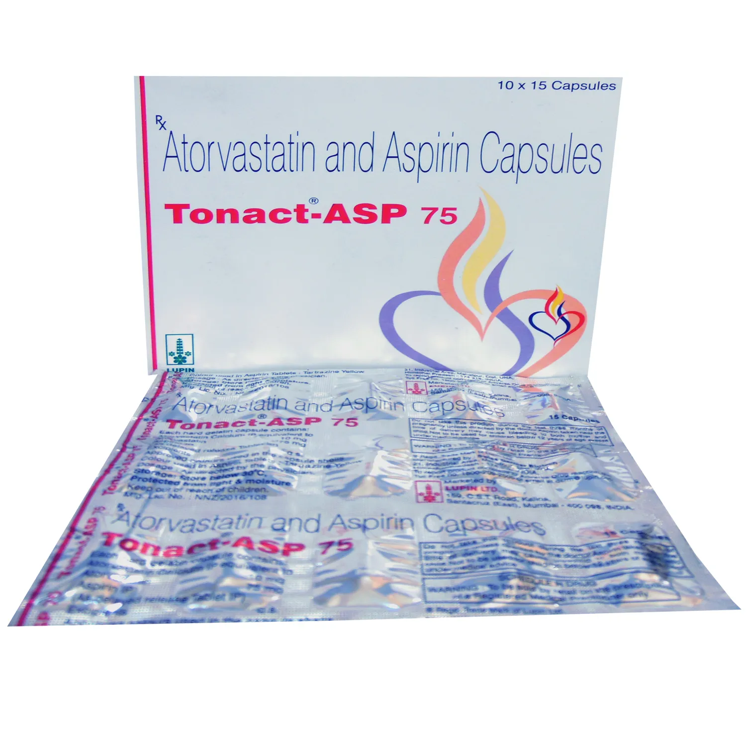 TONACT ASP 75 CAPS