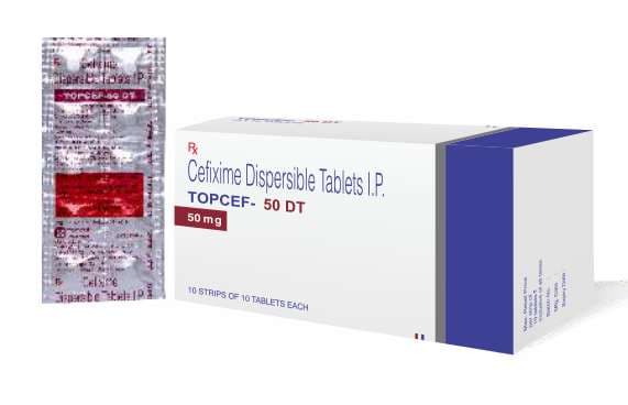TOPCEF 50MG DT