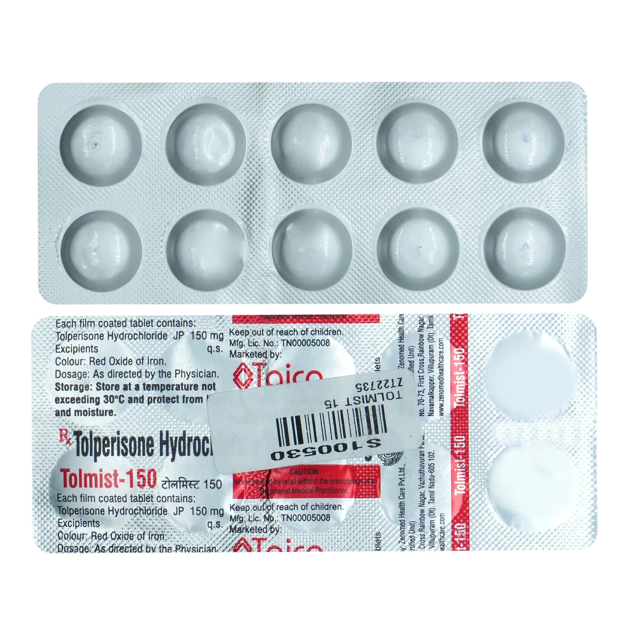 TOPISTON-150MG TAB