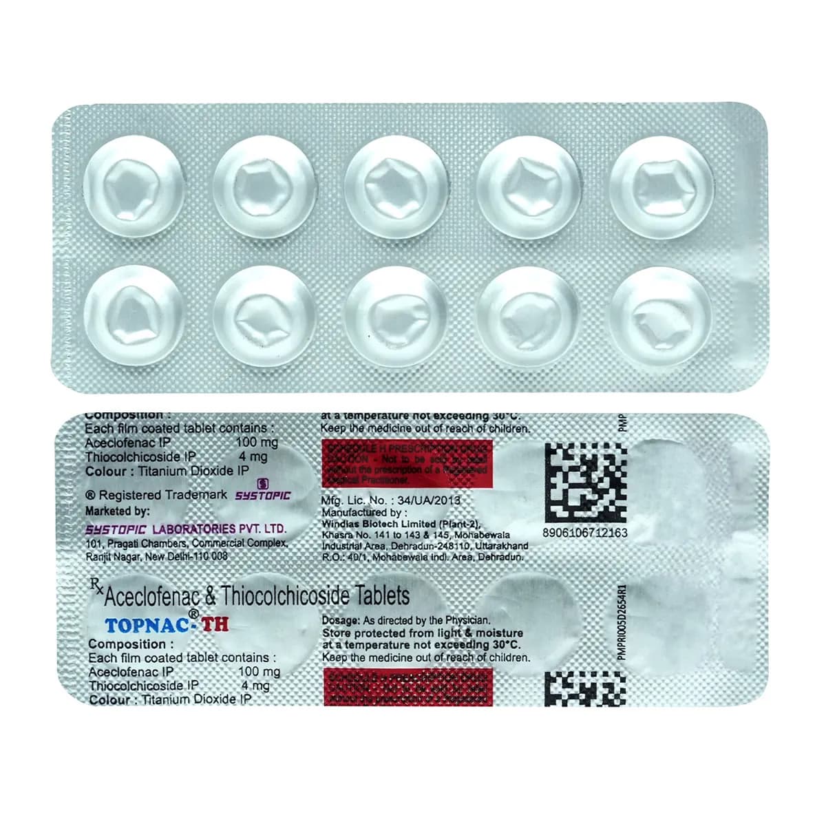 TOPNAC TH TAB 10`S