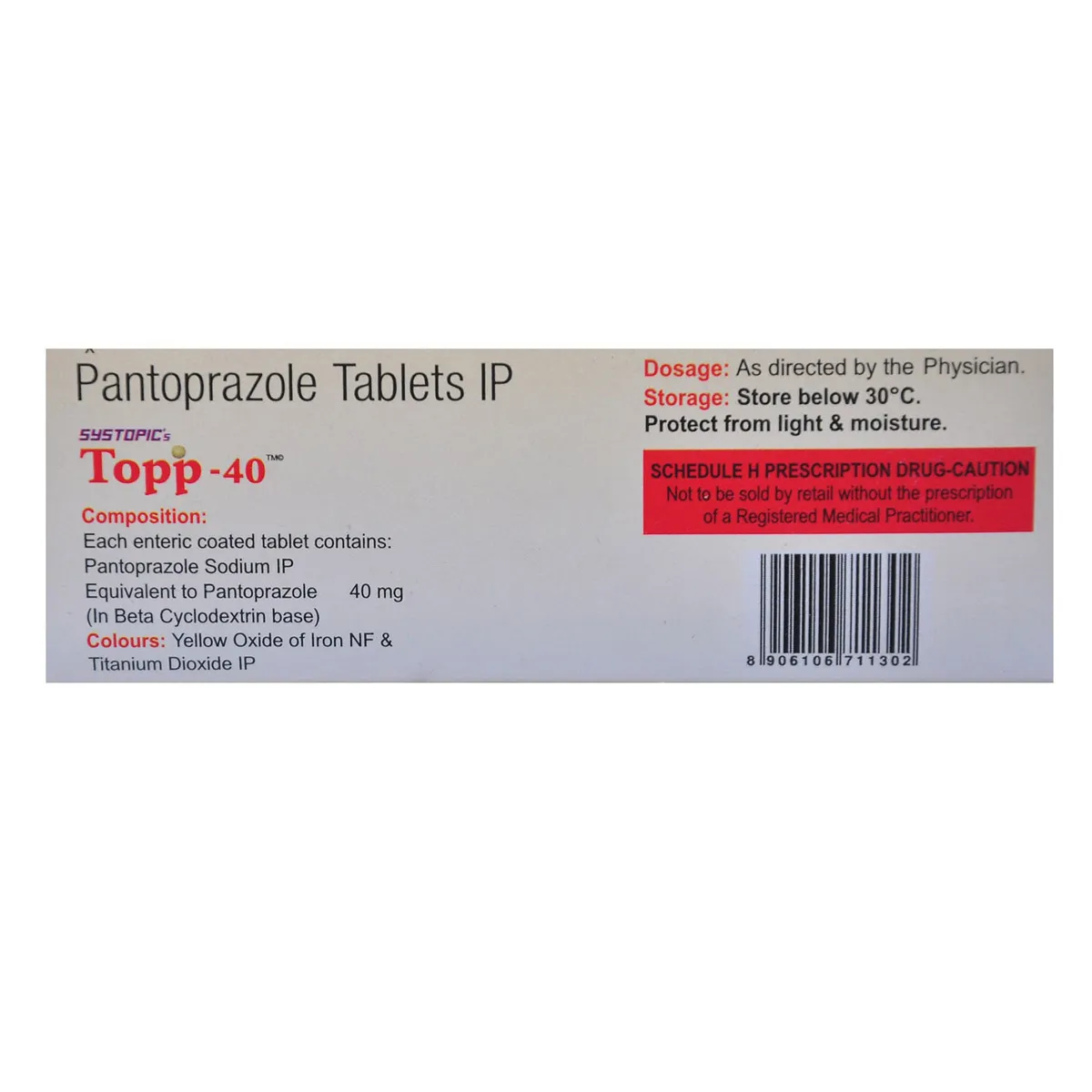 TOPP 40MG TAB