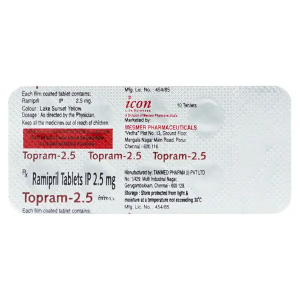 TOPRAM 2.5MG TAB