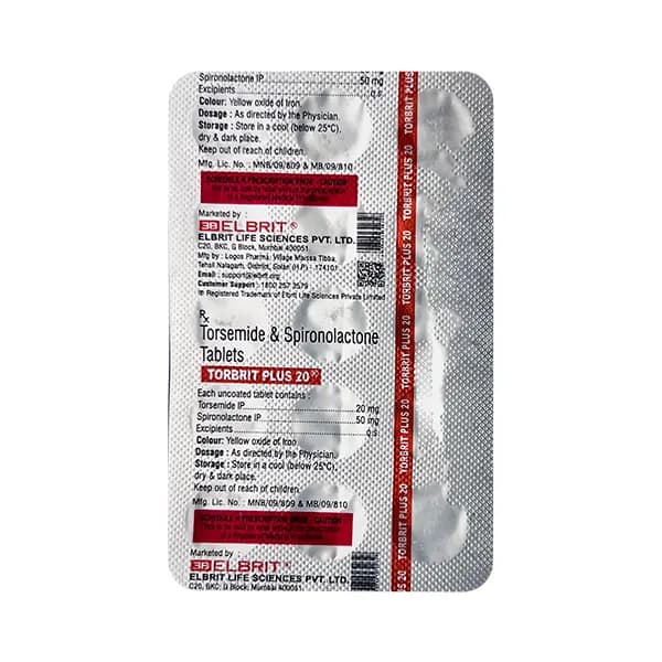 TORBRIT PLUS 20 TAB