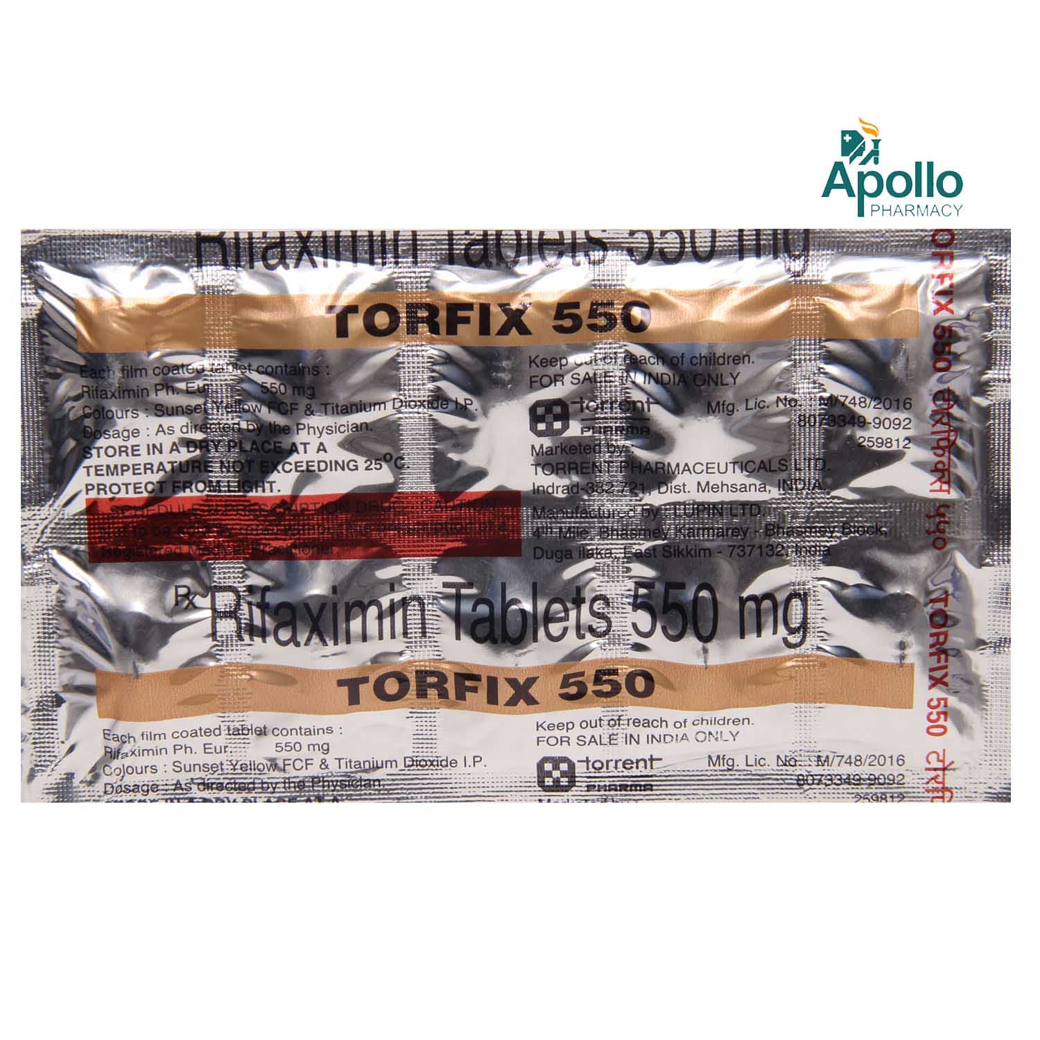 TORFIX 550MG TAB